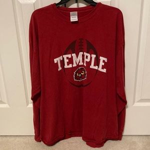 Temple University Owls Football Shirt Size 2XL